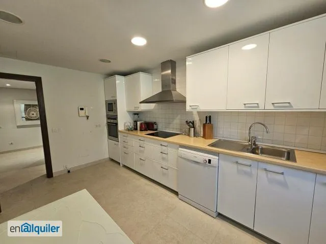 Köök - Apartment with Pool in Sol de Mallorca