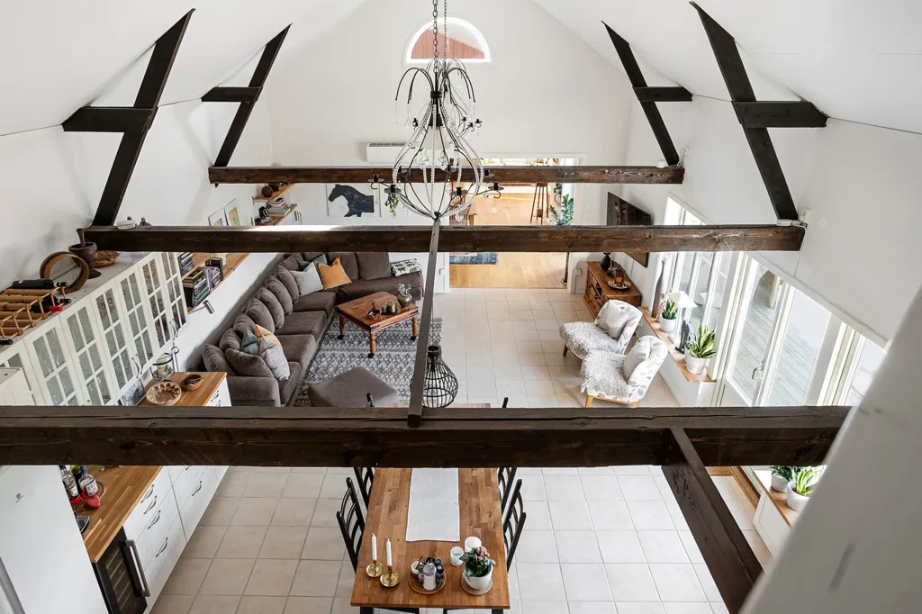 Salón - Villa with Sea View in Hanhals