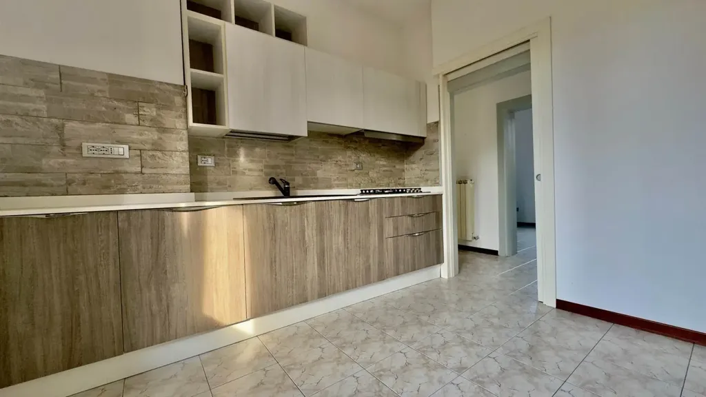 Köök - Rustic-Style Apartment with Terrace in Venice