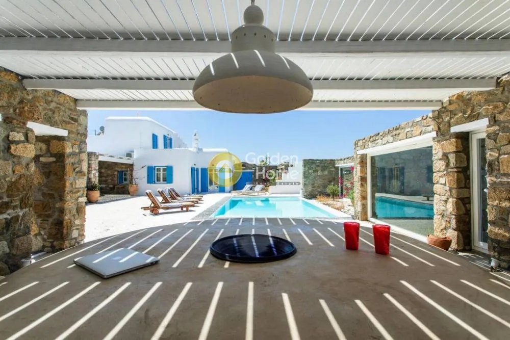 Terrasse - Villa with Sea View in Ornos, Mykonos