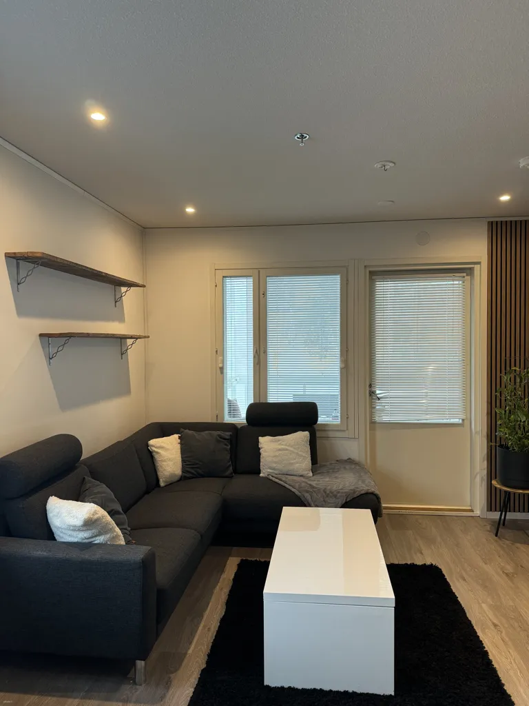 Séjour - Modern Flat with Balcony in Imatra