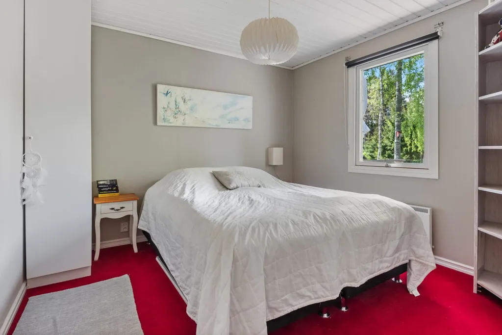 Camere da letto - Well-Maintained Cottage with Garden in Runmarö
