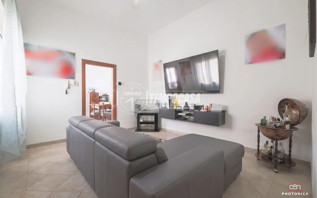 Séjour - Apartment with Internal Terrace in Lugo