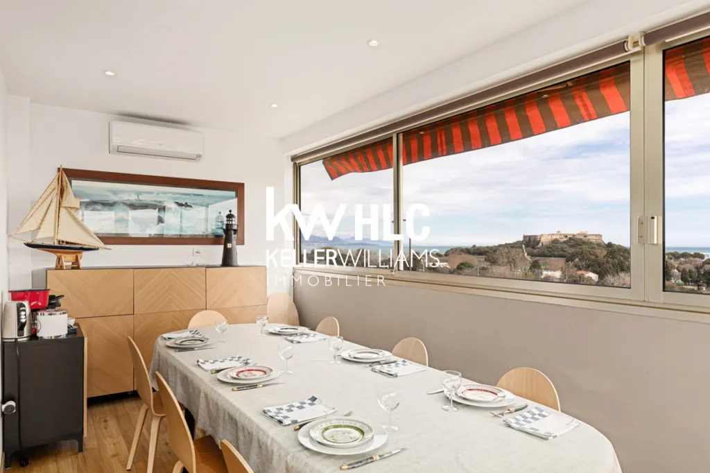 Söögituba - 5-Piece Apartment with Sea View in Antibes