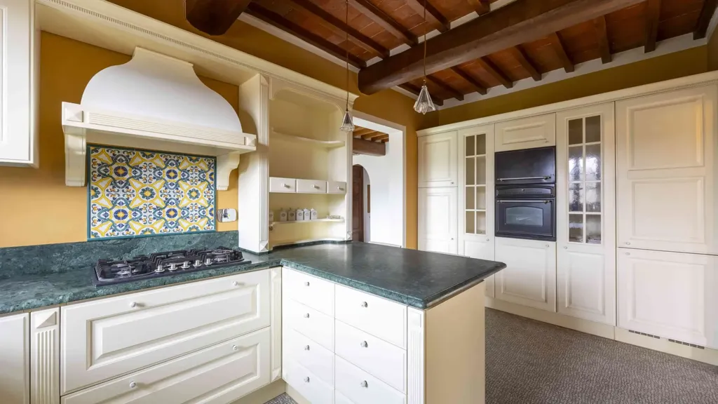 Kitchen - Rustic Complex with Garden in Montespertoli
