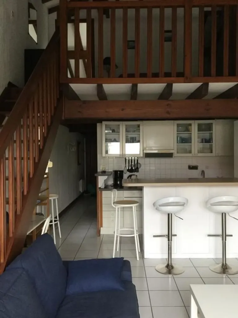 Séjour - Appartement Meublé 3 Pièces à Bidart