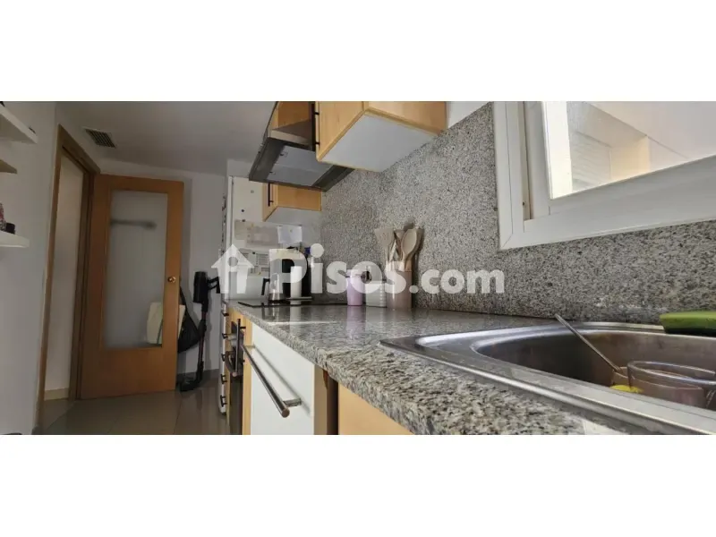Köök - Apartment with Balcony in Cambrils