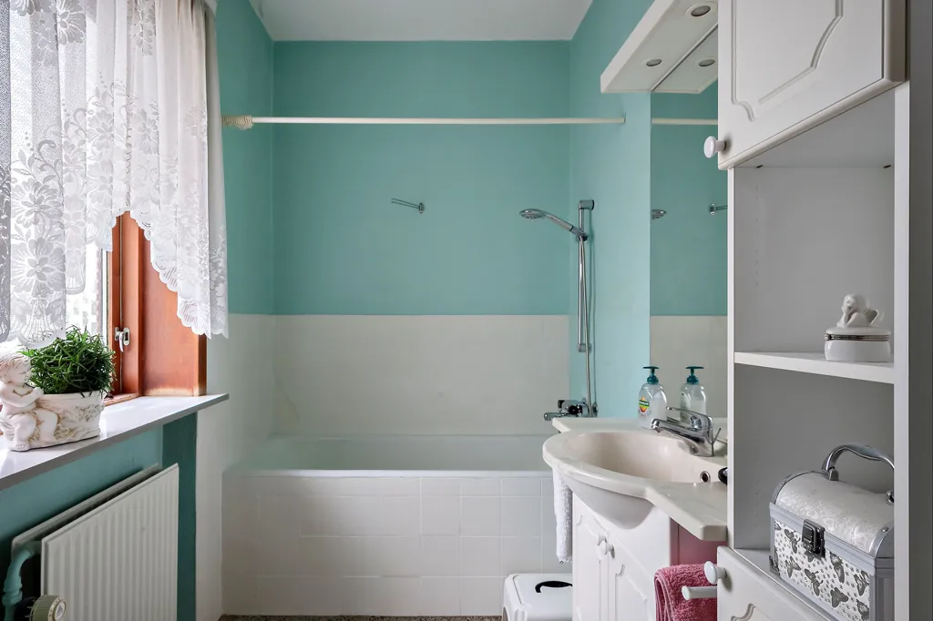 Salles de bain - Villa with 70s Character in Kolding