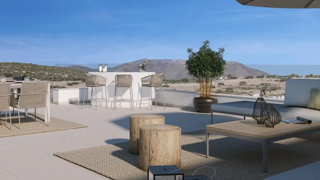 Terrasse - Luxury Flat with Lake View in Casares