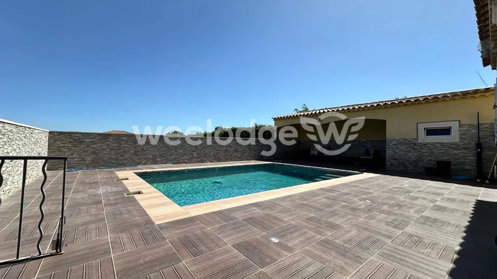 Bassein - House with Pool and View in Rochefort-du-Gard