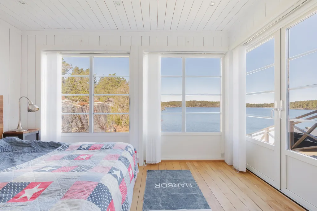 Chambres - Modern House with Seafront in Tjust Archipelago