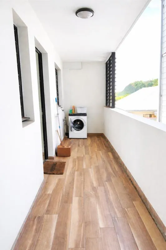 Balcon - Appartement T4 avec Vue Océan à Saint-Gilles-les-Bains