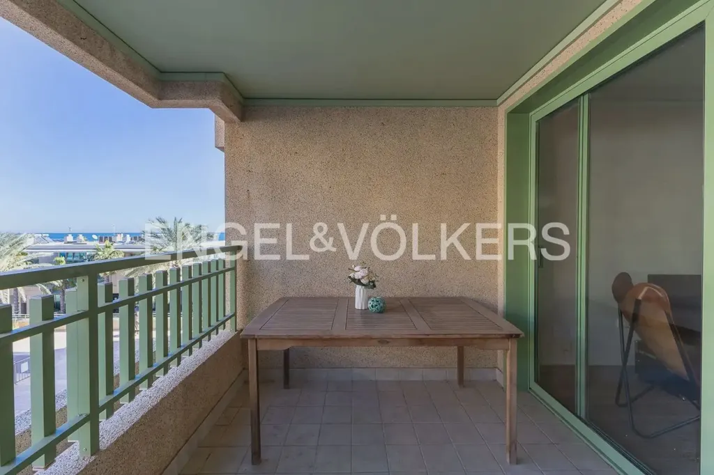 Balcon - Apartment with Sea View and Pool in La Patacona