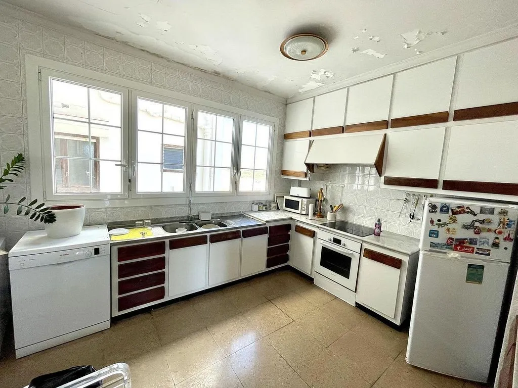 Cuisine - Apartment with Terrace in Maó Centre