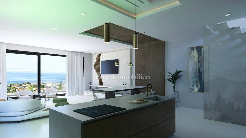 Cucina - Luxury Villa with Infinity Pool in Starigrad