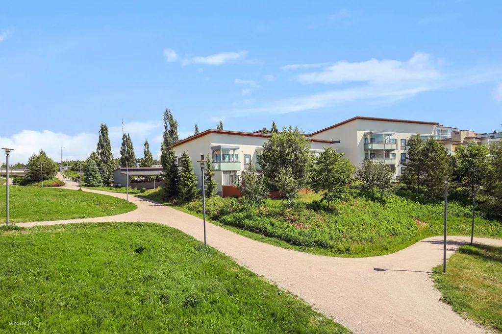 Õhuvaade - Modern Apartment with Garden in Espoo
