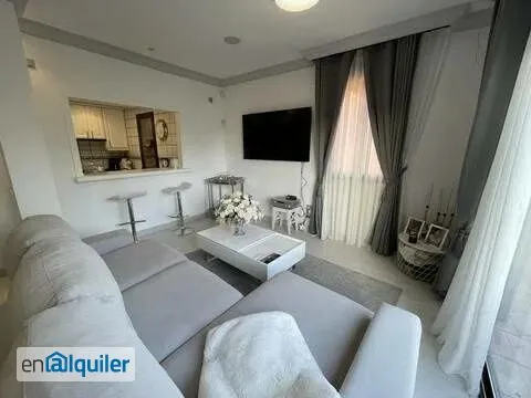 Séjour - Duplex with Sea View and Jacuzzi in Estepona