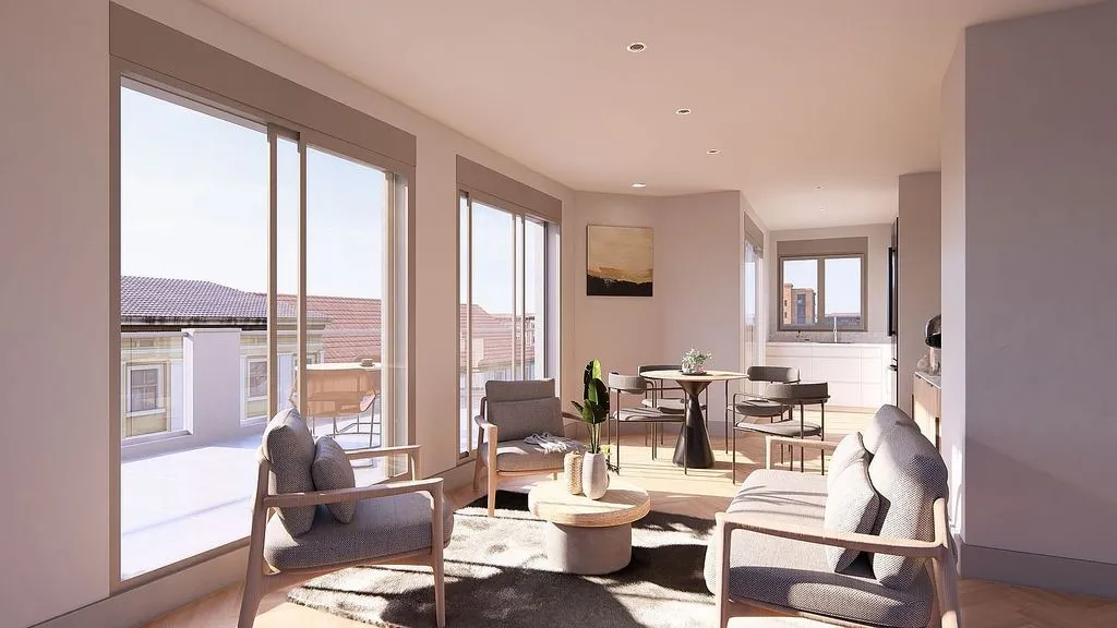 Séjour - New Loft with Private Terrace in Puerta del Ángel