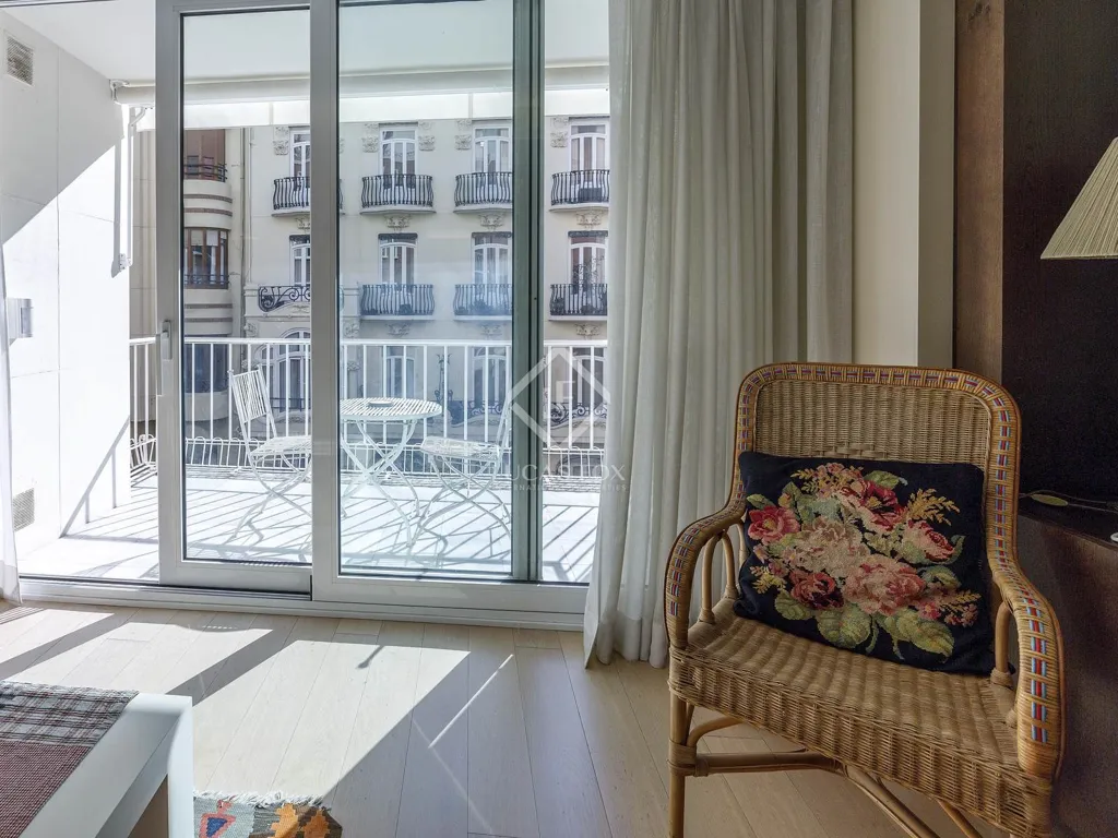 Bedrooms - Refurbished Apartment with Terrace in Valencia