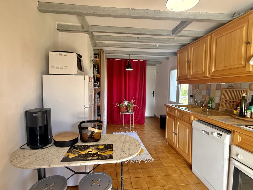 Cuisine - Domaine Éco-Responsable avec Activité Locative à Bourg-de-Visa