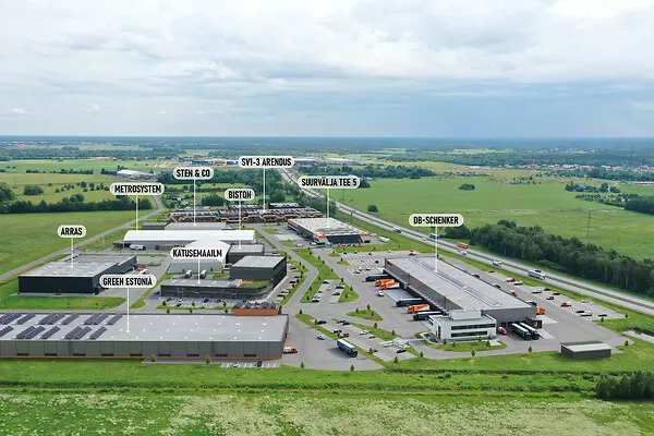 Õhuvaade - Office Space with Warehouse in Harju County