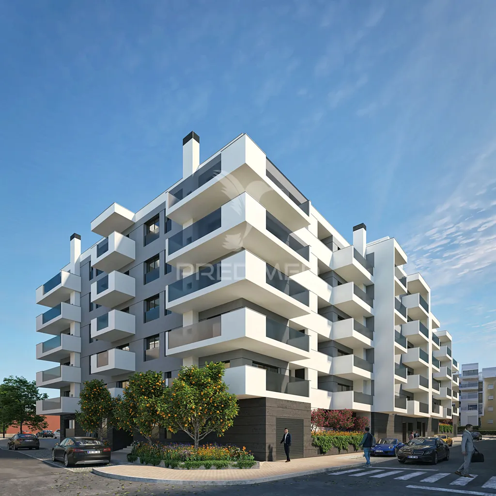 Extérieur - T1+1 Apartment with Sea View in Construction