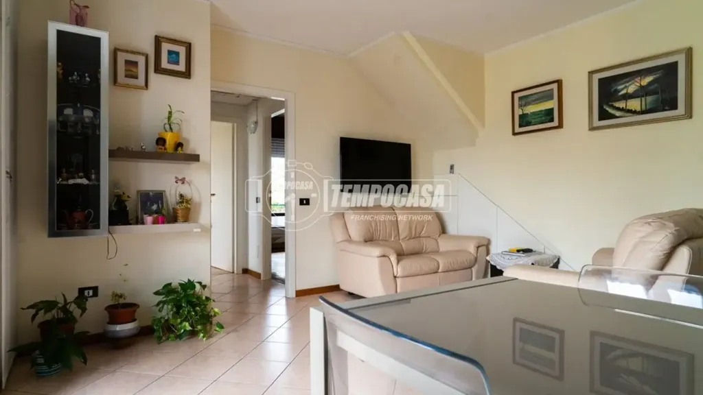 Séjour - Duplex Apartment with Terrace in Sassonia