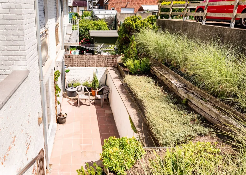 Jardin - Appartement avec Terrasse Ouest à Koksijde