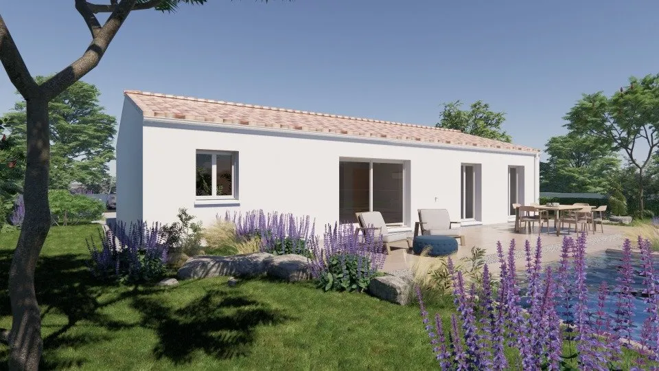 Maison à Construire avec Jardin à Le Mung