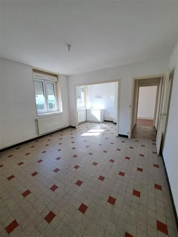 Séjour - Appartement 3 pièces avec cave à Saint-Vallier