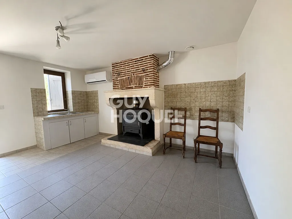 Living Room - Terraced House with Garden near Bazas