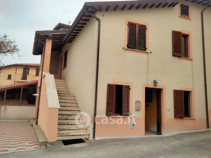 Exterior - Rustic Bifamily House with Pool in Nocera Umbra