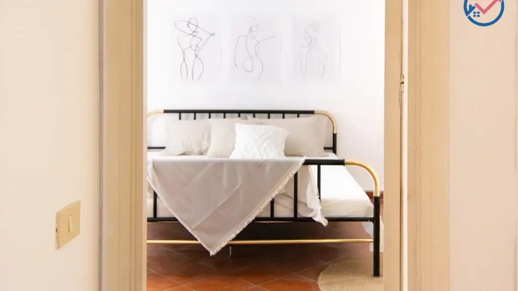Bedrooms - Trilocale with Private Garage in Palermo