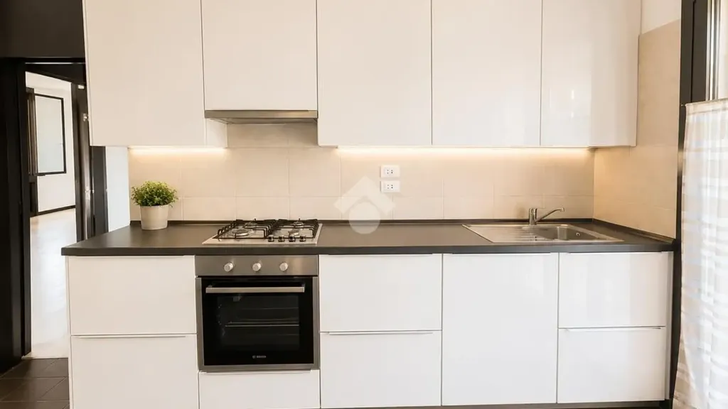 Cuisine - Apartment with Terrace in Basiglio