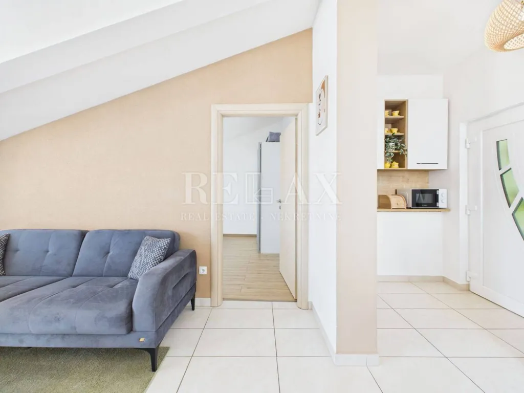 Séjour - Apartment with Sea View in Crikvenica Centre