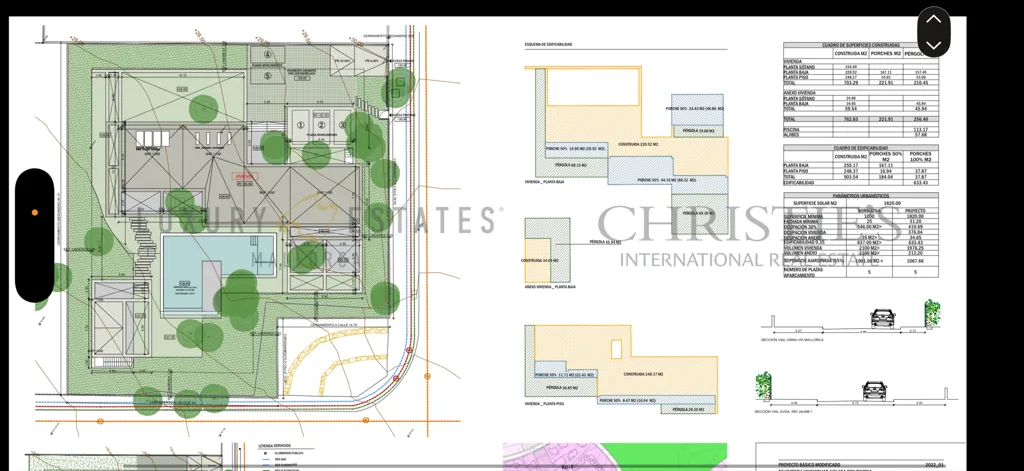 Plan - Villa Design with Pool in Santa Ponsa