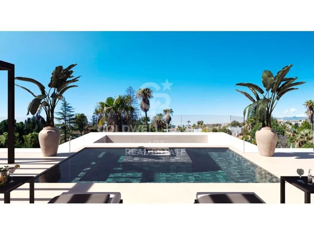 Piscine - Luxury Villa with Pool in Marbella