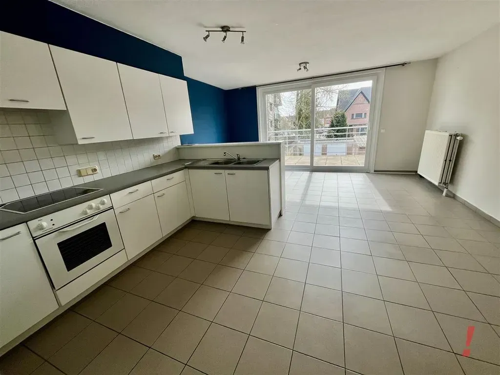 Köök - Apartment with South-Facing Terrace in Sint-Andries