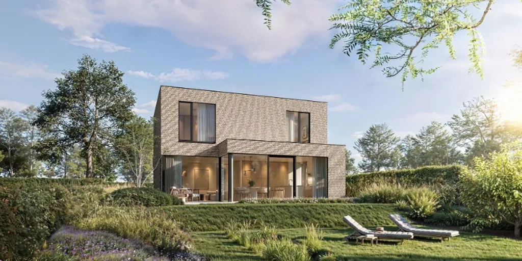 Modern Villa with Garden in Roeselare