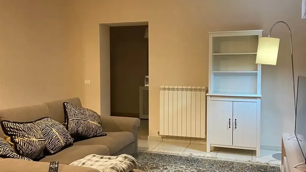 Séjour - Rear-Facing Apartment with Terrace in Cosenza