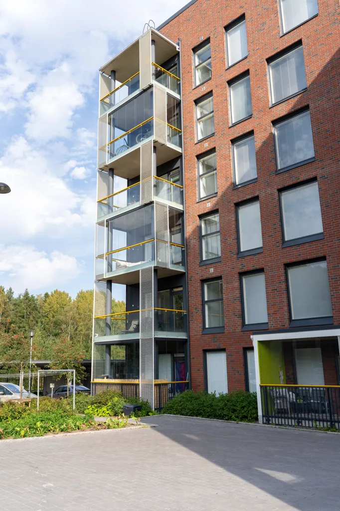 Extérieur - Fully Furnished Apartment with Balcony in Vantaa