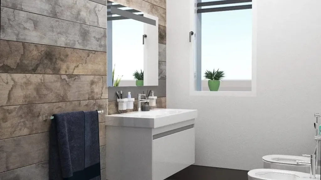 Salles de bain - Energy-Efficient Duplex with Terrace in Cantù