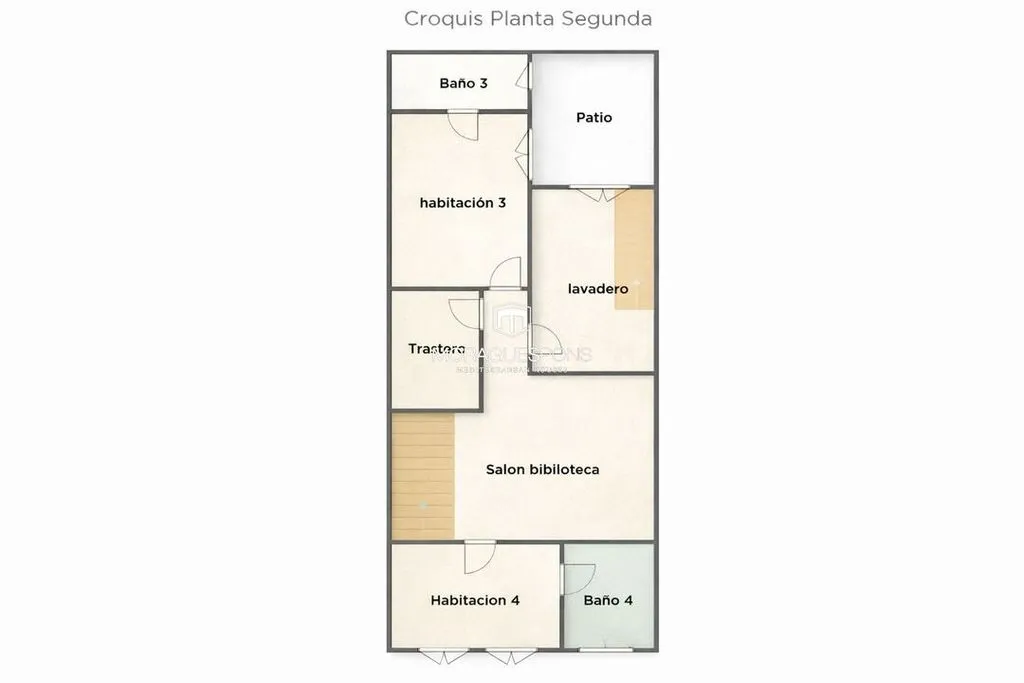 Plan - Townhouse with Garage in Teulada Historic Centre