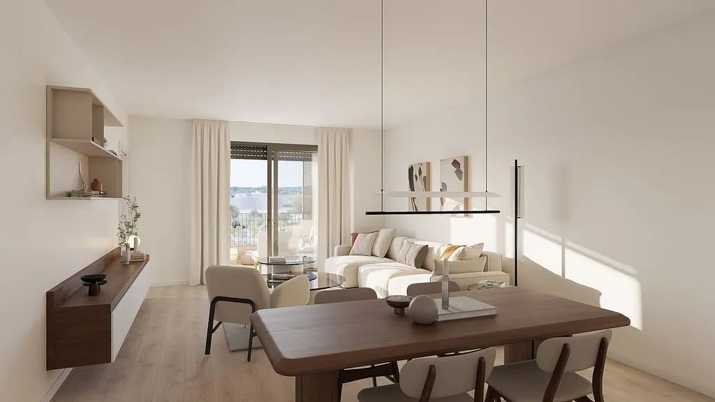 Dining Room - New Flat with Pool in Sant Cugat del Vallès