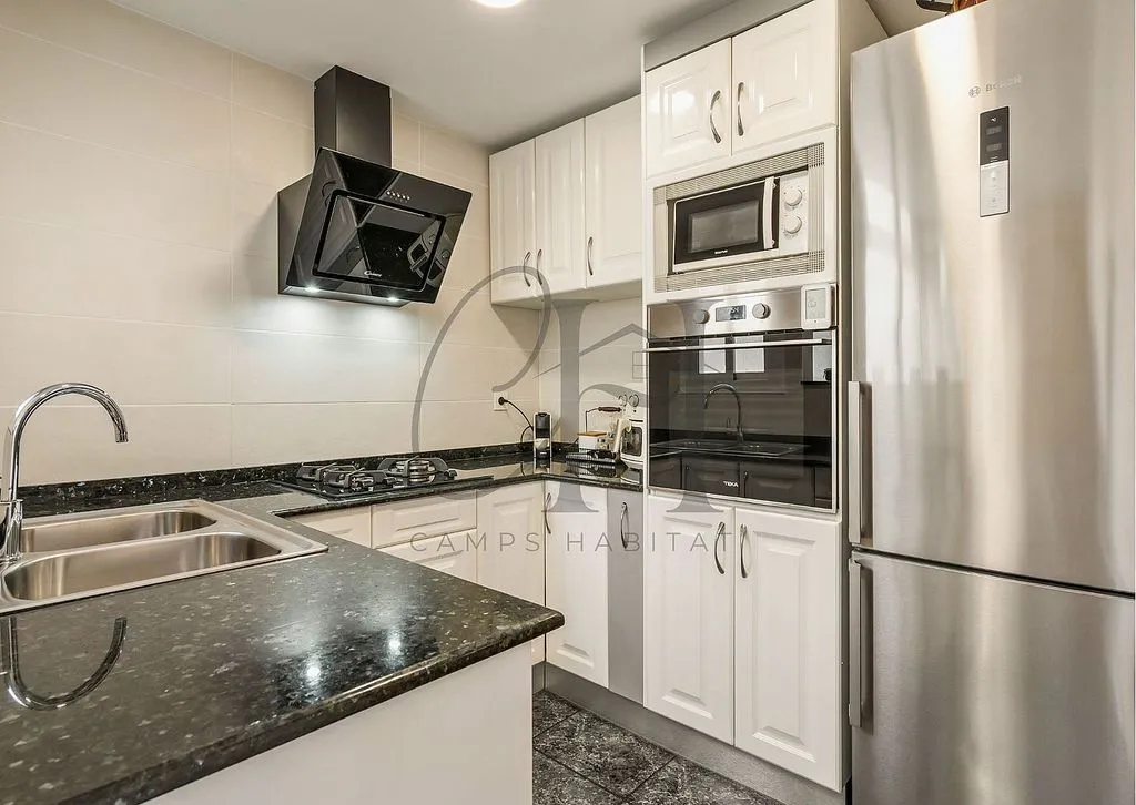 Kitchen - Apartment with Sea View in Roses, Castellbell