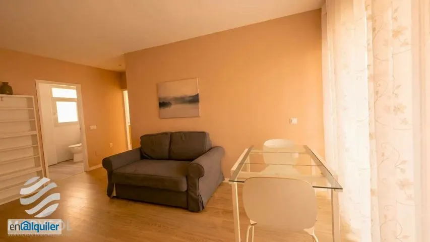 Living Room - Furnished Apartment with Seafront Access in Taliarte