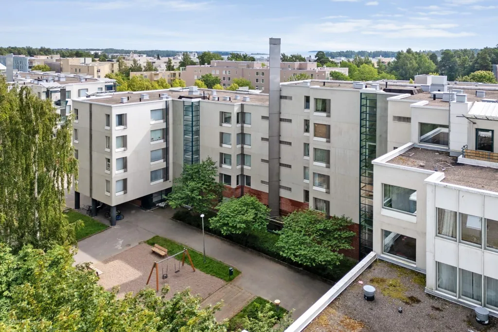 Vista aerea - Triangular Apartment with Private Sauna in Vuosaari