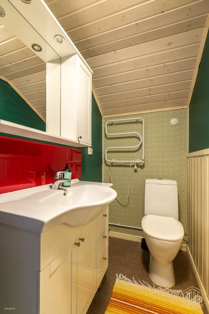 Salles de bain - Personalised House with Sauna in Tammela