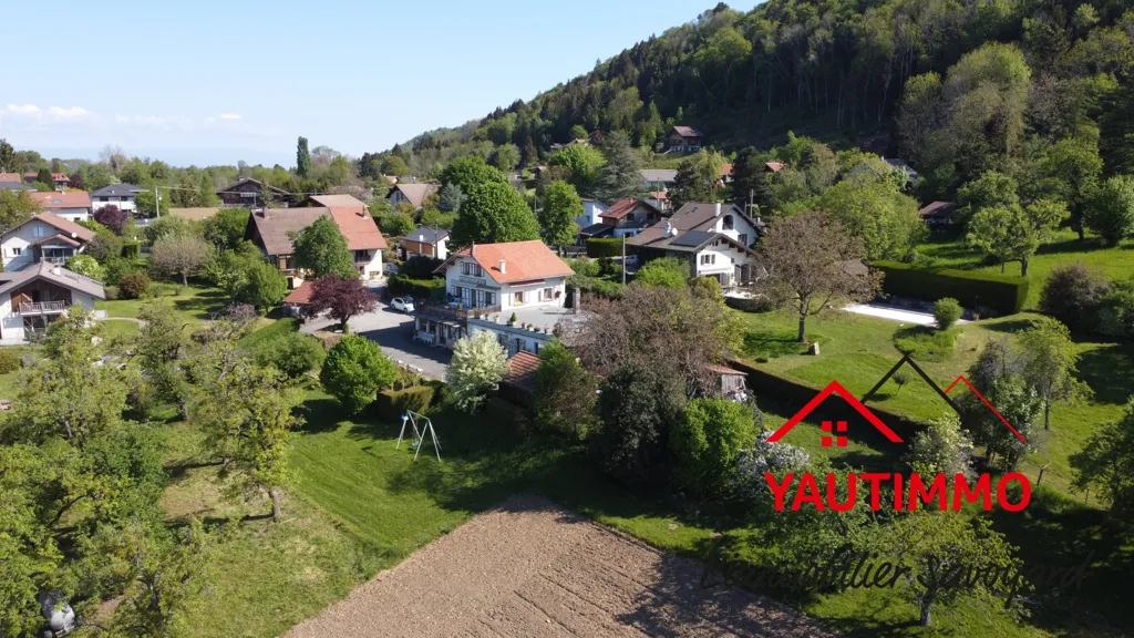 Õhuvaade - Rare Property with Panoramic View in Lucinges
