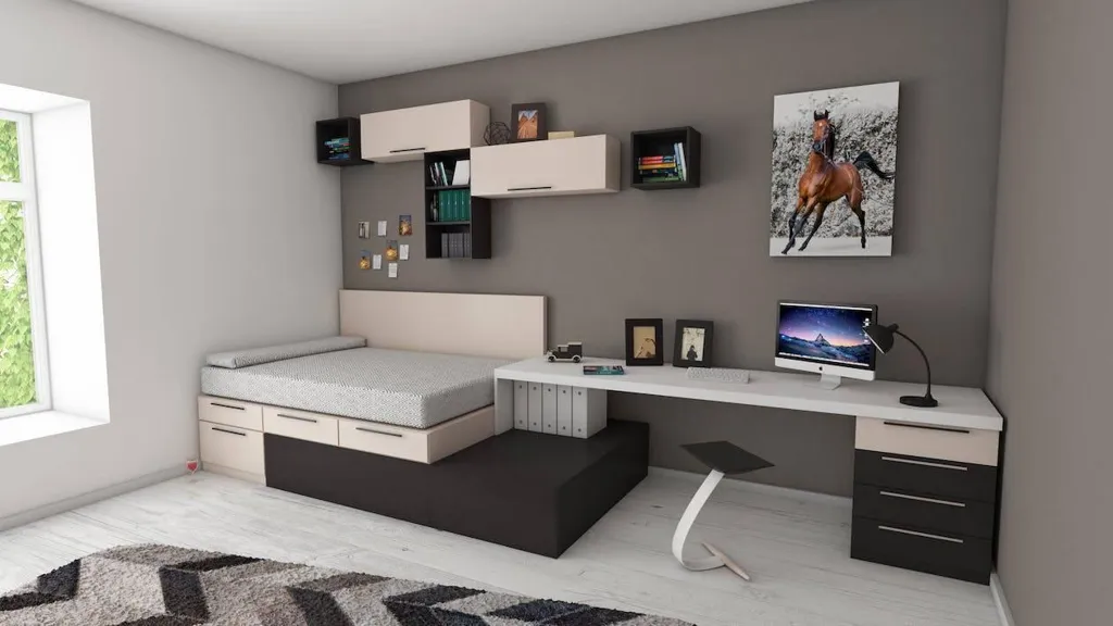 Bedrooms - Modern Villa with Garden in Poggio Imperiale, Florence
